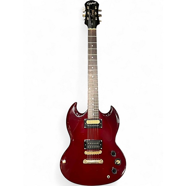 Used Epiphone SG SPECIAL Trans Red Solid Body Electric Guitar