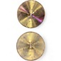 Used Zildjian 14in Scimitar Hi Hat Pair Cymbal