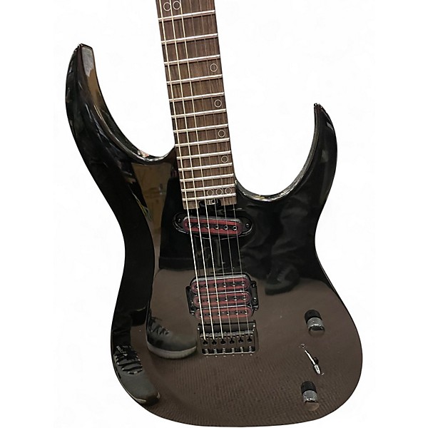 Used Schecter Guitar Research Sunset-6 Triad Black Solid Body Electric Guitar