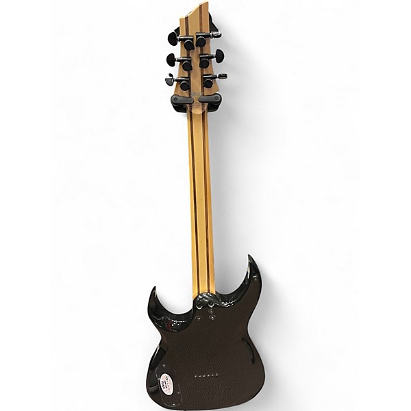Used Schecter Guitar Research Sunset-6 Triad Black Solid Body Electric Guitar