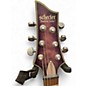 Used Schecter Guitar Research C1 Platinum Purple Burst Solid Body Electric Guitar