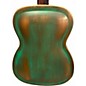 Used Recording King RM 997 VG DISTRESSED VINTAGE GREEN Resonator Guitar