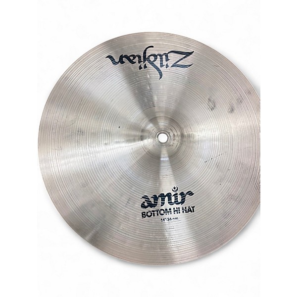 Used Zildjian 14in AMIR POWER HI HAT PAIR Cymbal