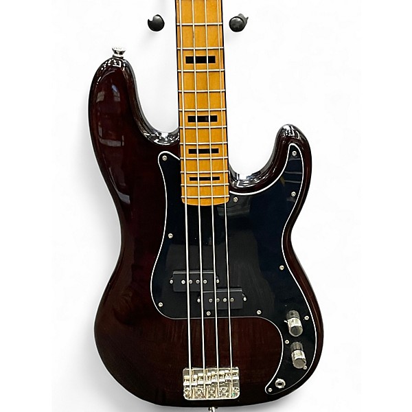 Used Squier Classic Vibe 70's Precision Bass Walnut Electric Bass Guitar