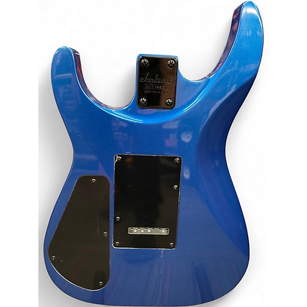Used Jackson JS22 Dinky Metallic Blue Solid Body Electric Guitar