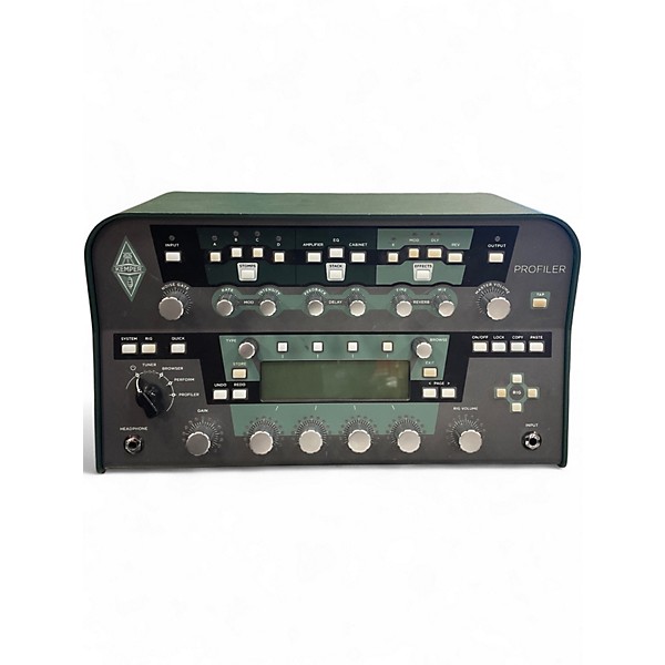 Used Kemper PROFILER HEAD AND REMOTE Effect Pedal Package