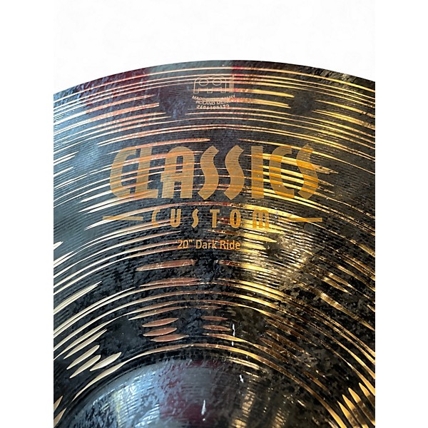 Used MEINL 20in Classics Custom Dark Ride Cymbal