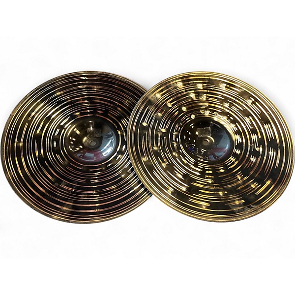 Used MEINL 14in Classics Custom Dark Hi-Hat Pair Cymbal