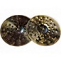 Used MEINL 14in Classics Custom Dark Hi-Hat Pair Cymbal