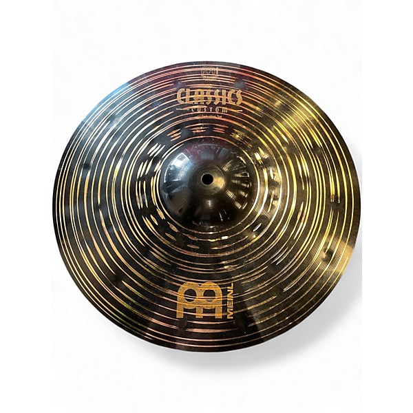 Used MEINL 14in Classics Custom Dark Hi-Hat Pair Cymbal