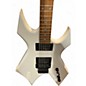 Used B.C. Rich NJ Series Warlock Alpine White Solid Body Electric Guitar