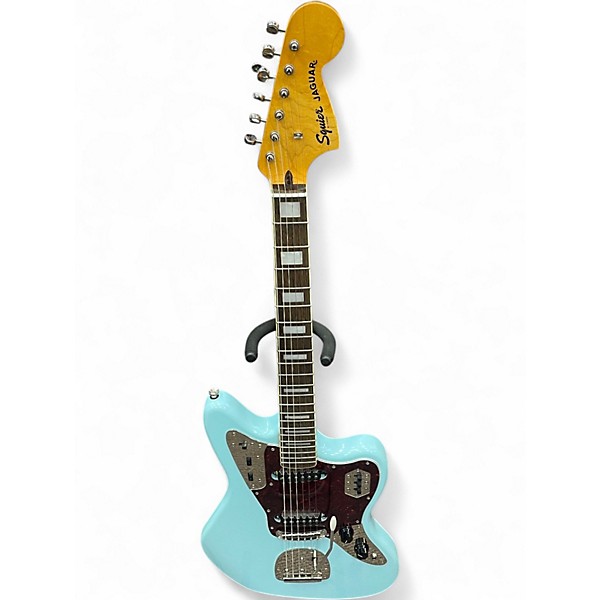 Used Squier Classic Vibe '70s Jaguar Daphne Blue Solid Body Electric Guitar
