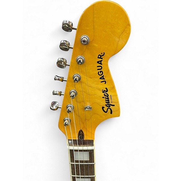 Used Squier Classic Vibe '70s Jaguar Daphne Blue Solid Body Electric Guitar