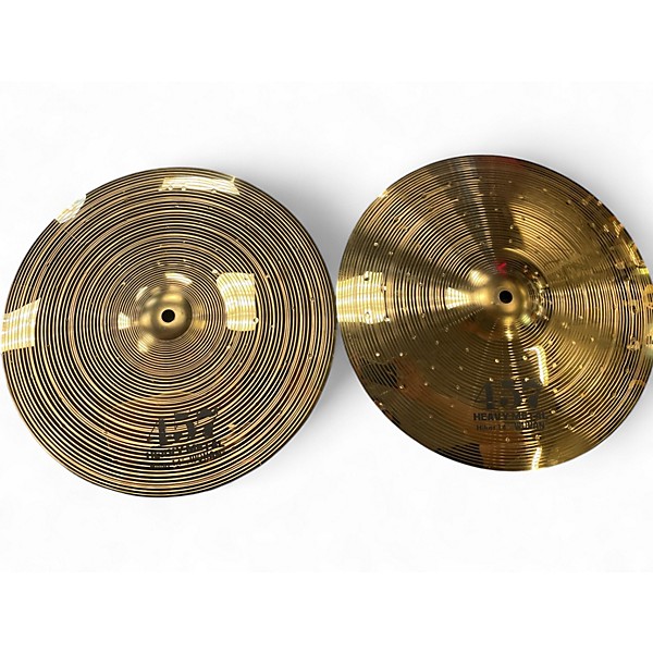 Used Wuhan 14in 457 HEAVY METAL HIHAT PAIR Cymbal