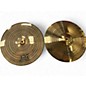 Used Wuhan 14in 457 HEAVY METAL HIHAT PAIR Cymbal thumbnail