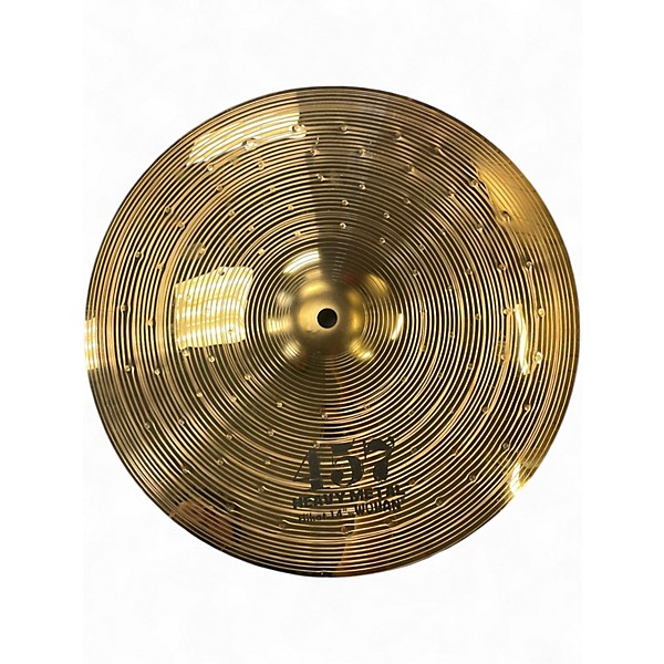 Used Wuhan 14in 457 HEAVY METAL HIHAT PAIR Cymbal