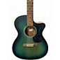 Used Guild OM-240CE Blue Burst Acoustic Electric Guitar