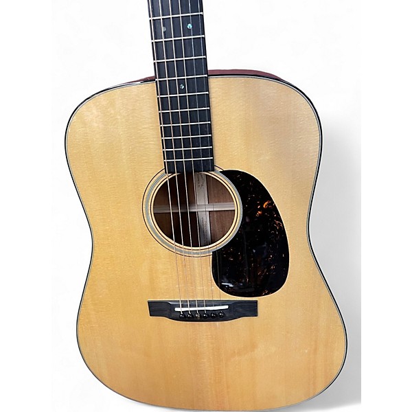 Used 2025 Martin D18 Natural Acoustic Guitar