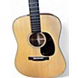 Used 2025 Martin D18 Natural Acoustic Guitar