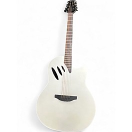 Used Ovation Celebrity CC54 iDea Silver Acoustic Electric Guitar