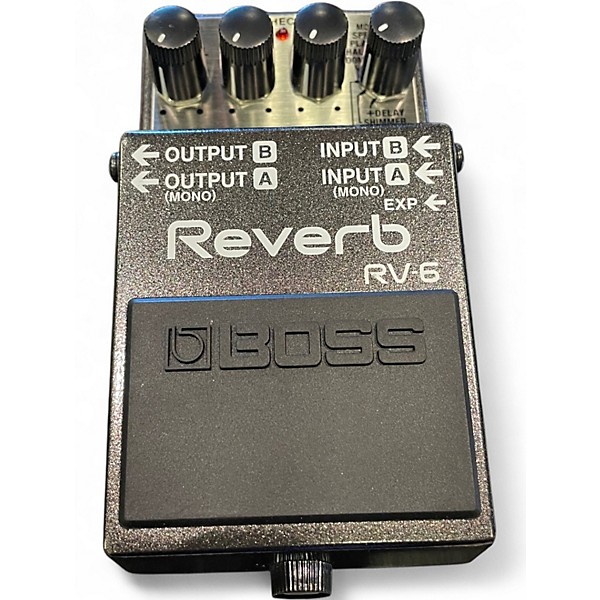 Used BOSS RV6 Digital Reverb Effect Pedal