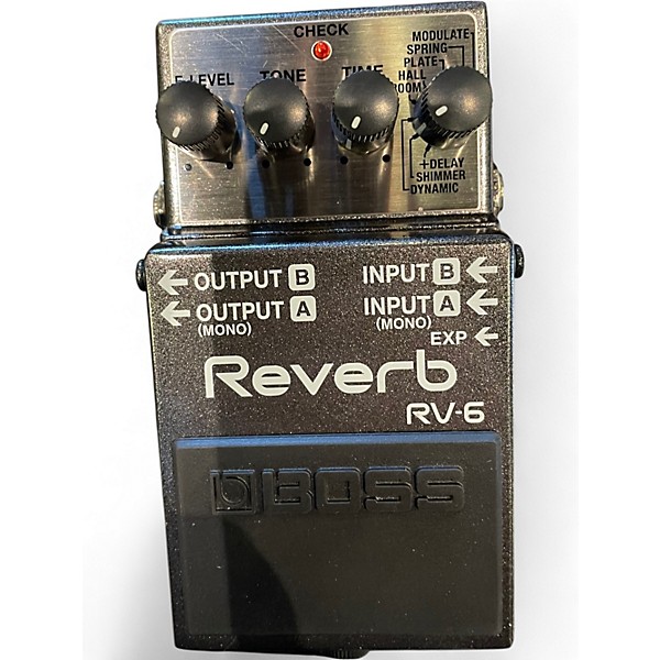 Used BOSS RV6 Digital Reverb Effect Pedal
