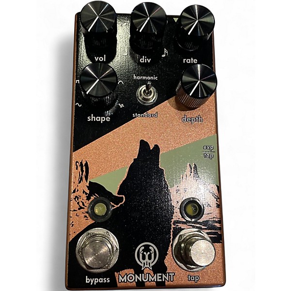 Used Walrus Audio Monument HARMONIC TAP Tremolo V2 Effect Pedal