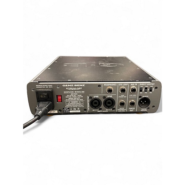Used Genz Benz STM900 Streamliner 900W Bass Amp Head