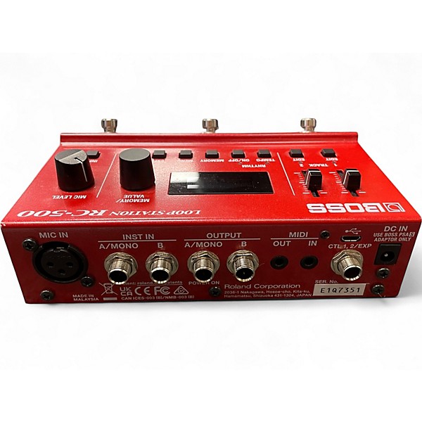 Used BOSS RC500 Pedal