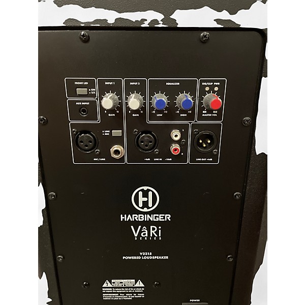 Used 2017 Harbinger V2215 Powered Speaker