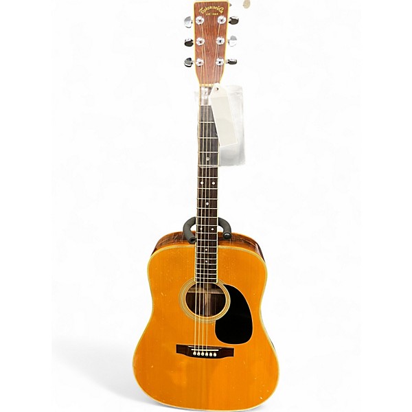 Vintage 1977 Takamine F-370S Natural Acoustic Electric Guitar