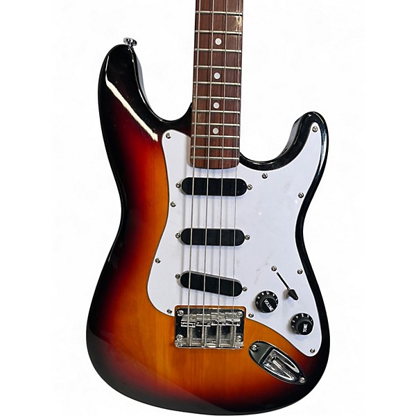 Used Eastwood Model S Tenor Baritone Cello 2 Color Sunburst Electric Bass Guitar
