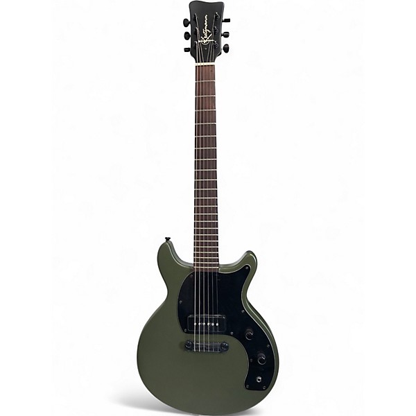 Used Kretzmann Tactical KRTZ-59DC ARMY GREEN Solid Body Electric Guitar