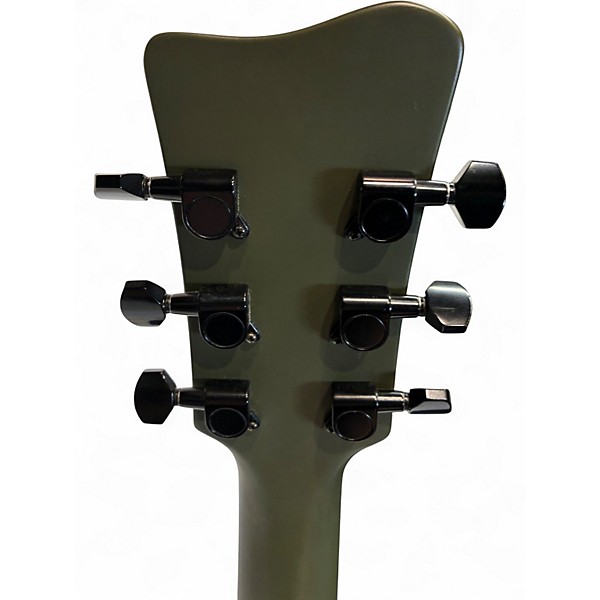 Used Kretzmann Tactical KRTZ-59DC ARMY GREEN Solid Body Electric Guitar