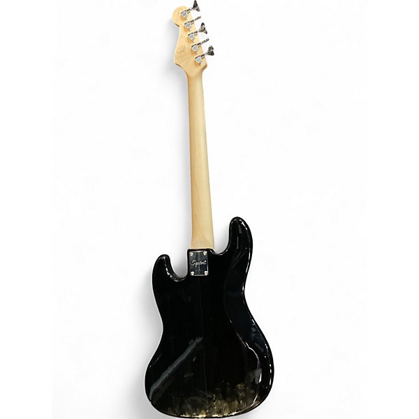Used Squier Affinity Jazz Bass V 5 String Black Electric Bass Guitar