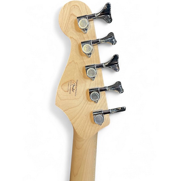 Used Squier Affinity Jazz Bass V 5 String Black Electric Bass Guitar