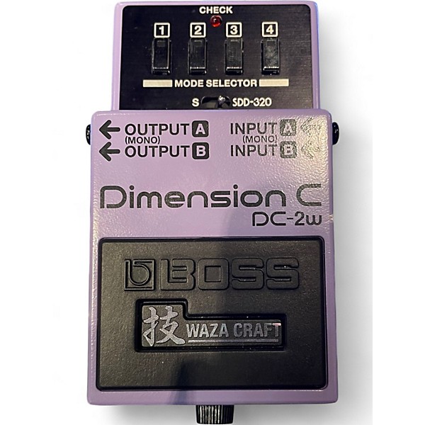 Used BOSS Dimension C DC-2W Effect Pedal