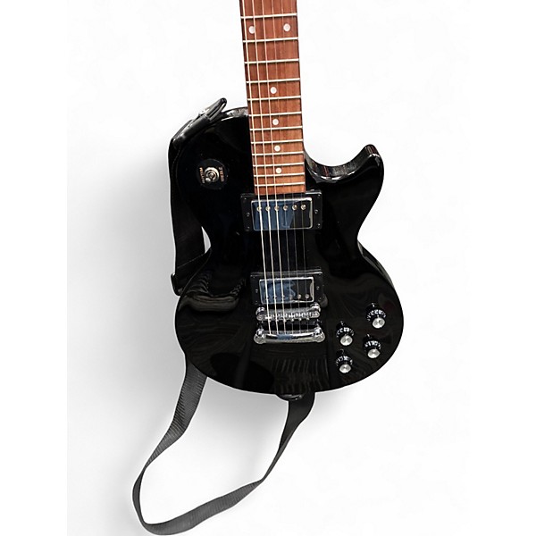 Used Epiphone Les Paul Studio Black Solid Body Electric Guitar