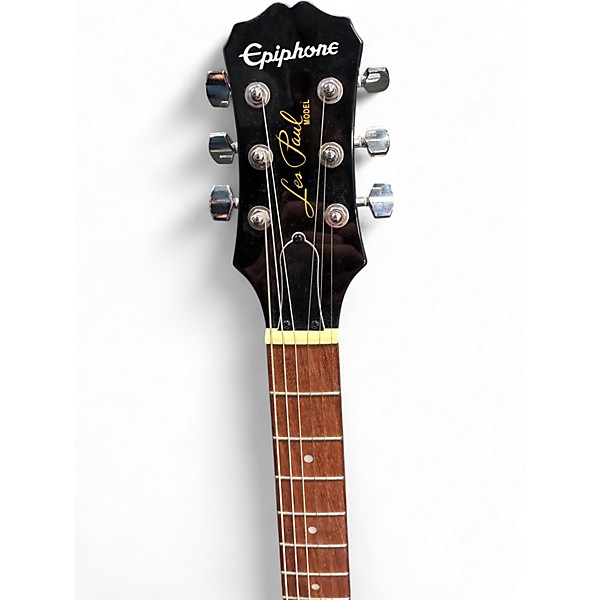 Used Epiphone Les Paul Studio Black Solid Body Electric Guitar