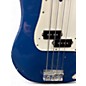 Used Squier Precision Bass Blue Electric Bass Guitar