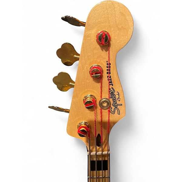 Used Squier Classic Vibe 70s Jazz Bass Natural Electric Bass Guitar