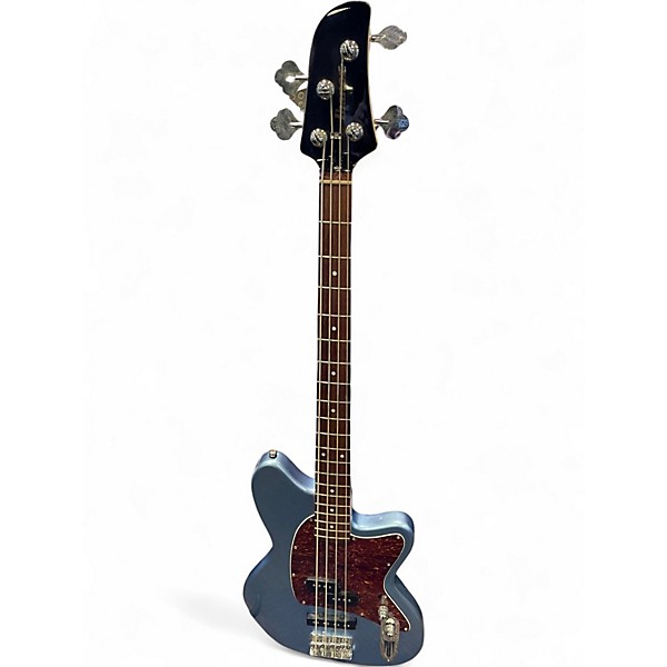 Used Ibanez TMB100 Pelham Blue Electric Bass Guitar