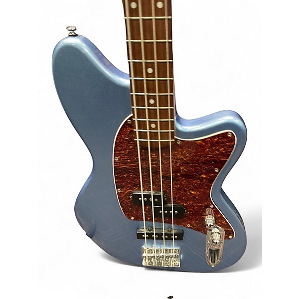 Used Ibanez TMB100 Pelham Blue Electric Bass Guitar