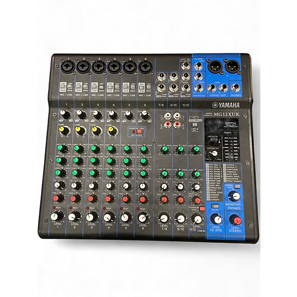 Used Yamaha MG12XUK Powered Mixer