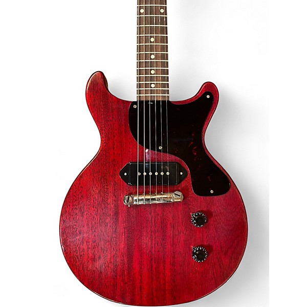 Used 2025 Gibson 1958 Les Paul Jr VOS Double Cutaway Cherry Solid Body Electric Guitar