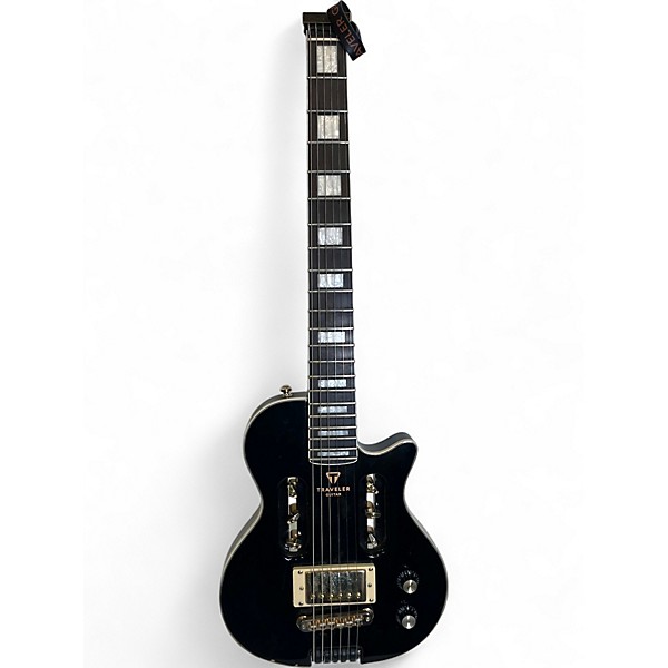 Used Traveler Guitar EG1 Custom Black Electric Guitar