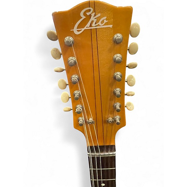 Vintage 1960s EKO COBRA 12-STRING 2 Color Sunburst Solid Body Electric Guitar