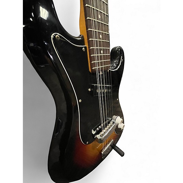 Vintage 1960s EKO COBRA 12-STRING 2 Color Sunburst Solid Body Electric Guitar