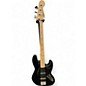 Used Squier Affinity Jazz Bass Black Electric Bass Guitar thumbnail