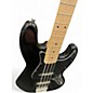 Used Squier Affinity Jazz Bass Black Electric Bass Guitar